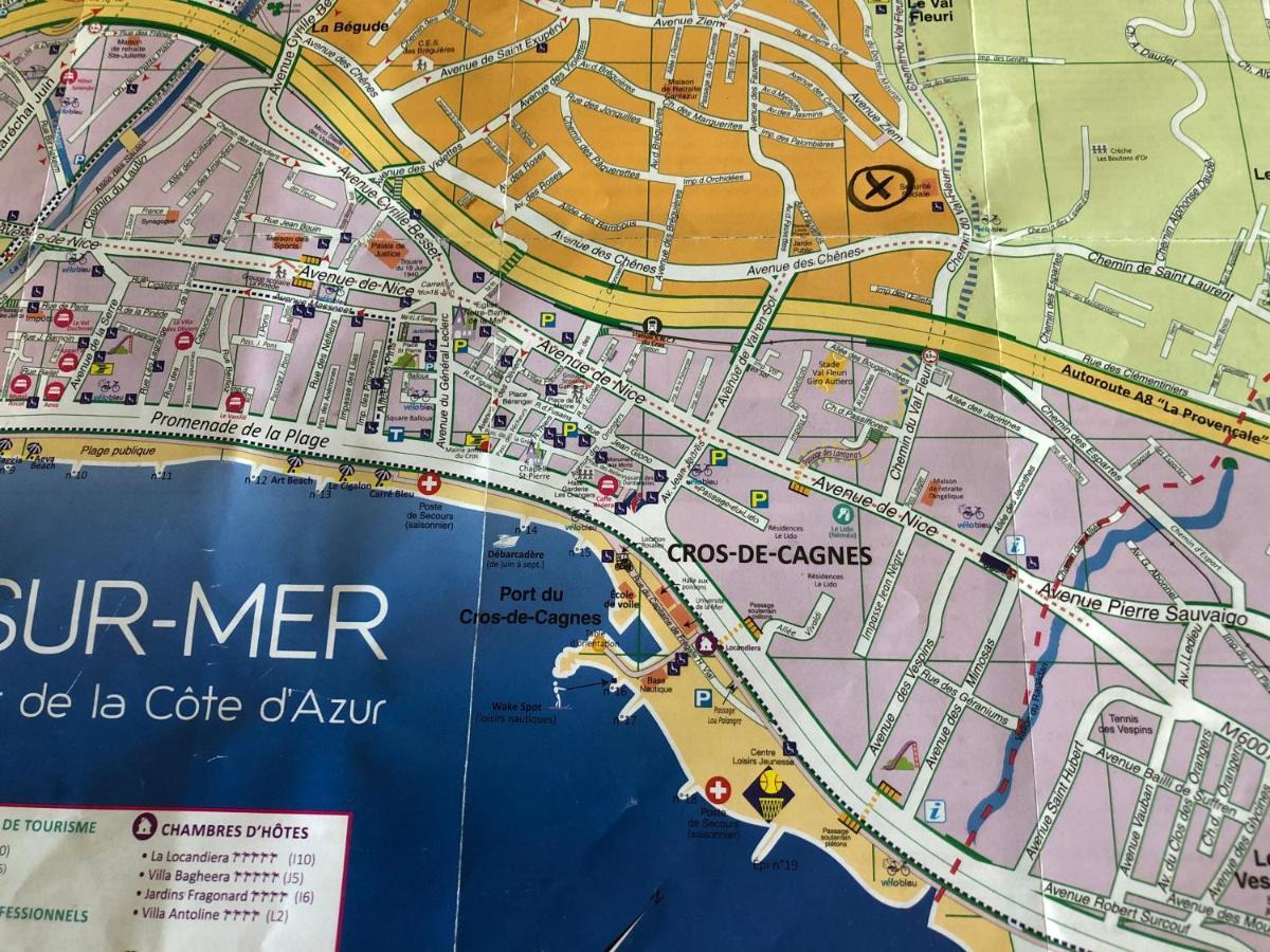 Villa C3 Arthur Rimbaub Chambre D'Hote Piscine Proche Mer Plage 600M 滨海卡涅 外观 照片