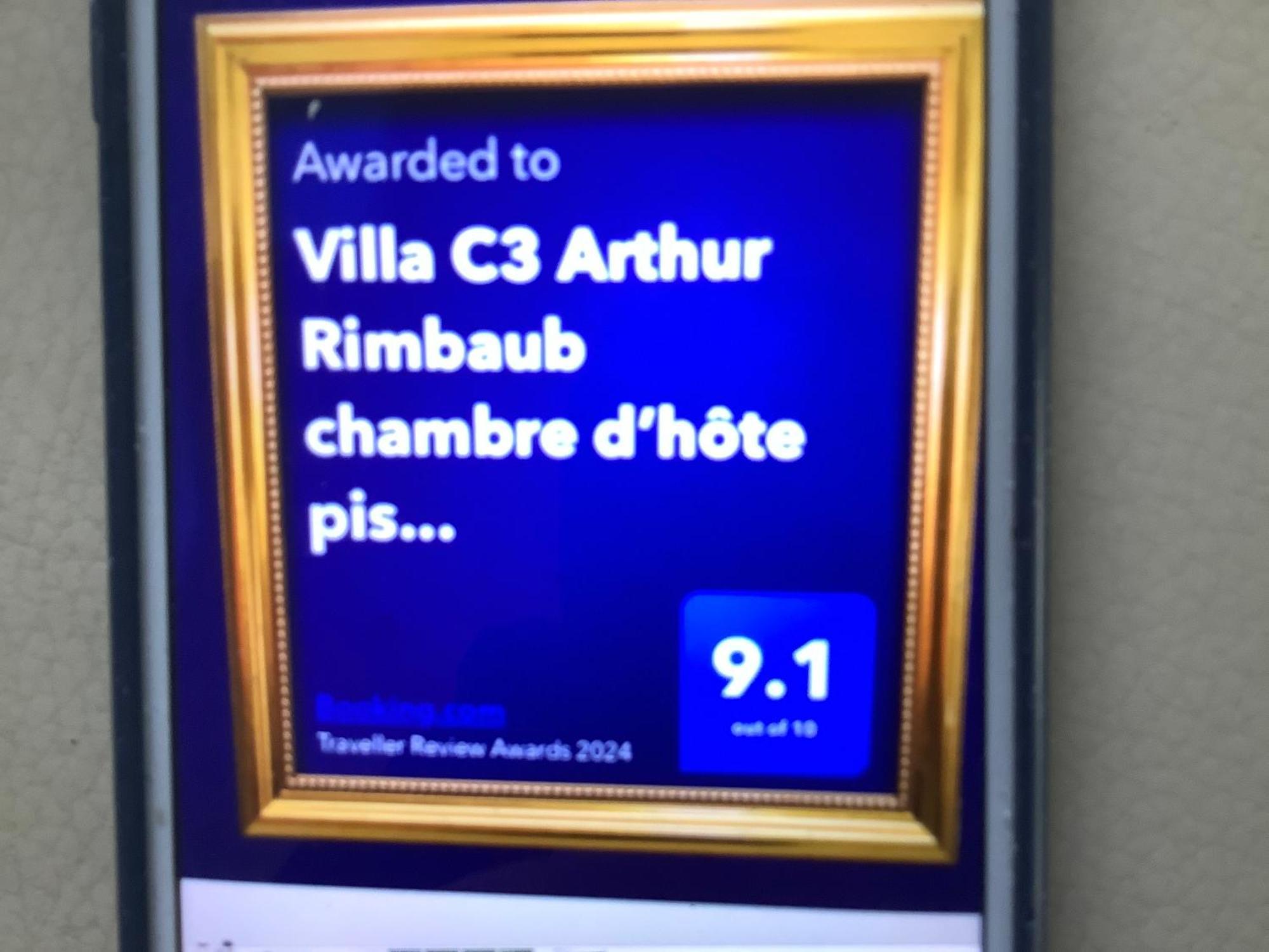 Villa C3 Arthur Rimbaub Chambre D'Hote Piscine Proche Mer Plage 600M 滨海卡涅 外观 照片